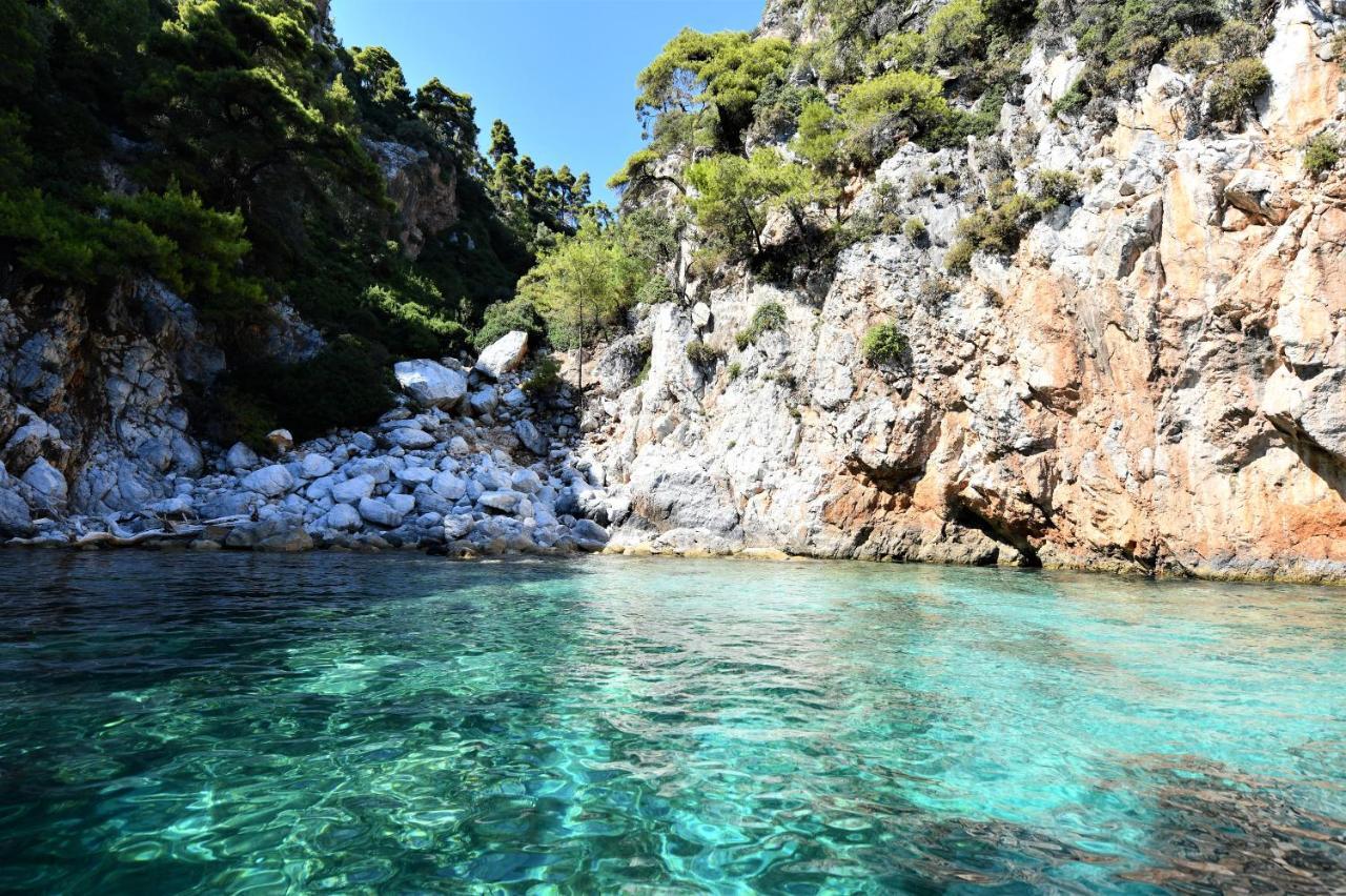 Klíma Secret Sporades Panoramic Residence מראה חיצוני תמונה