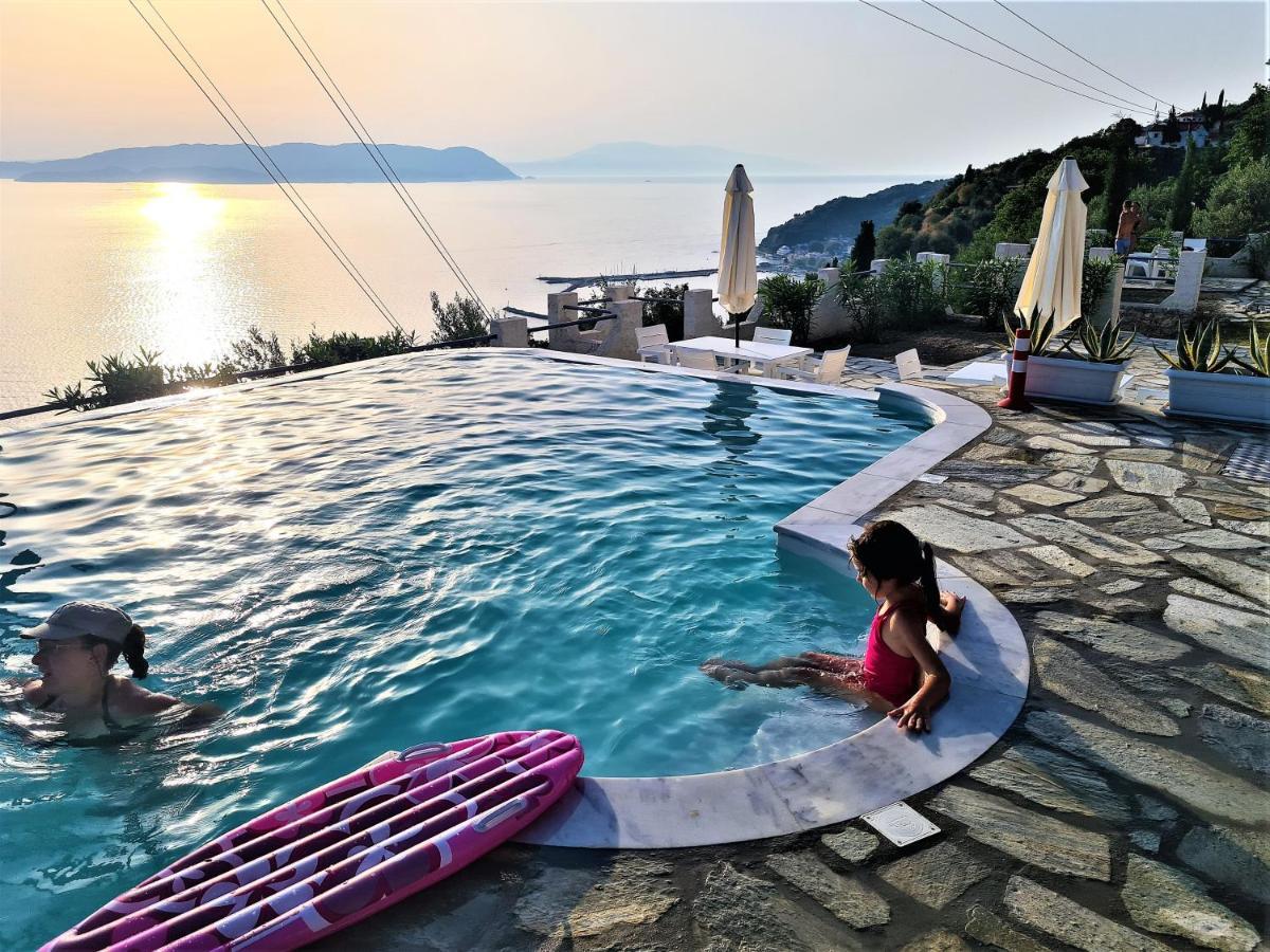 Klíma Secret Sporades Panoramic Residence מראה חיצוני תמונה