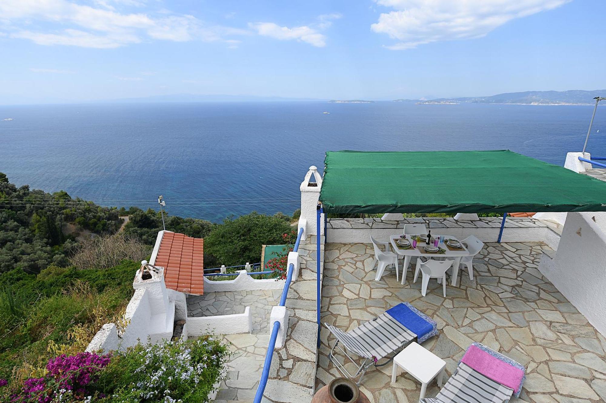 Klíma Secret Sporades Panoramic Residence חדר תמונה