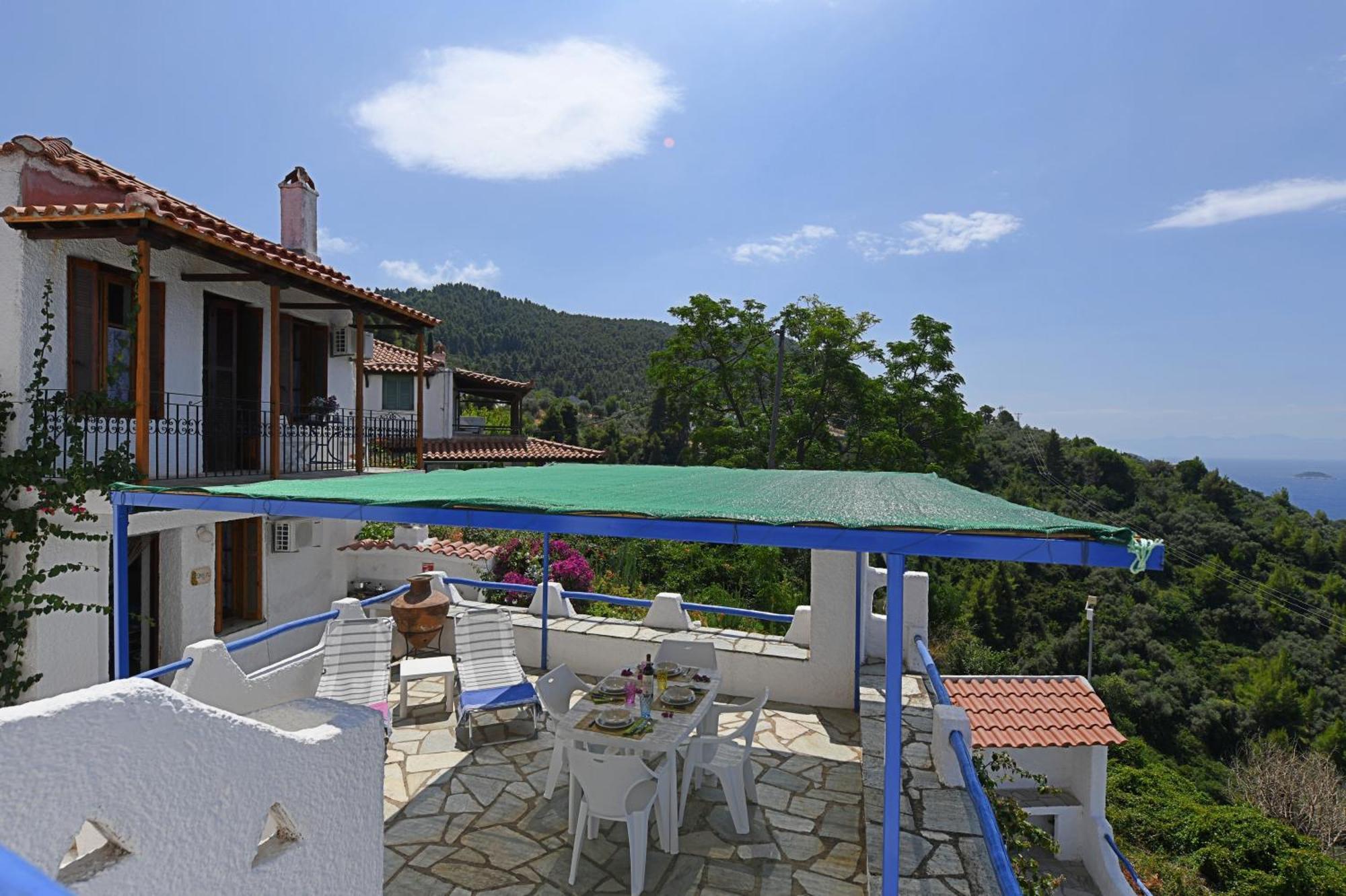 Klíma Secret Sporades Panoramic Residence חדר תמונה