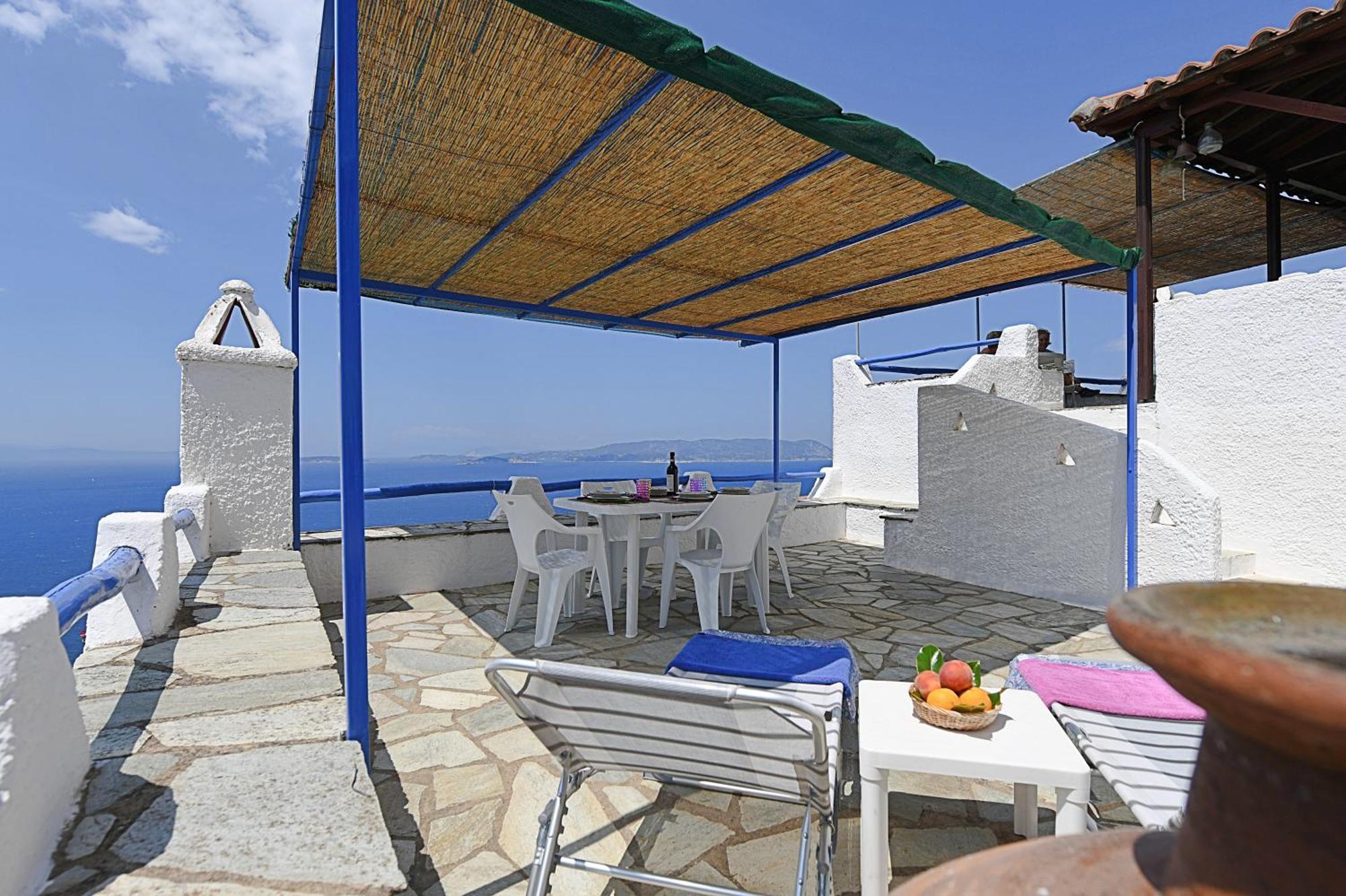 Klíma Secret Sporades Panoramic Residence חדר תמונה