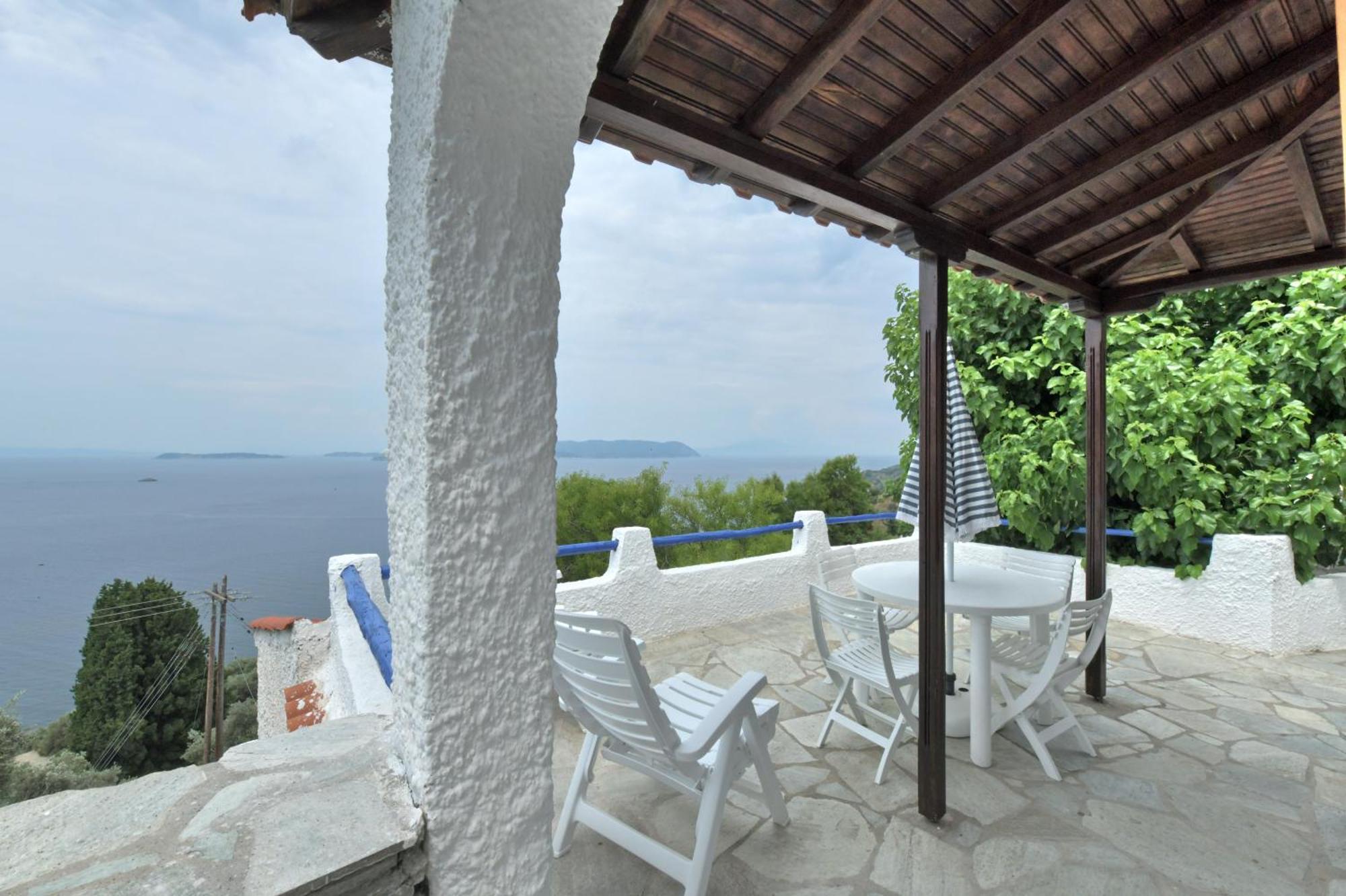 Klíma Secret Sporades Panoramic Residence חדר תמונה