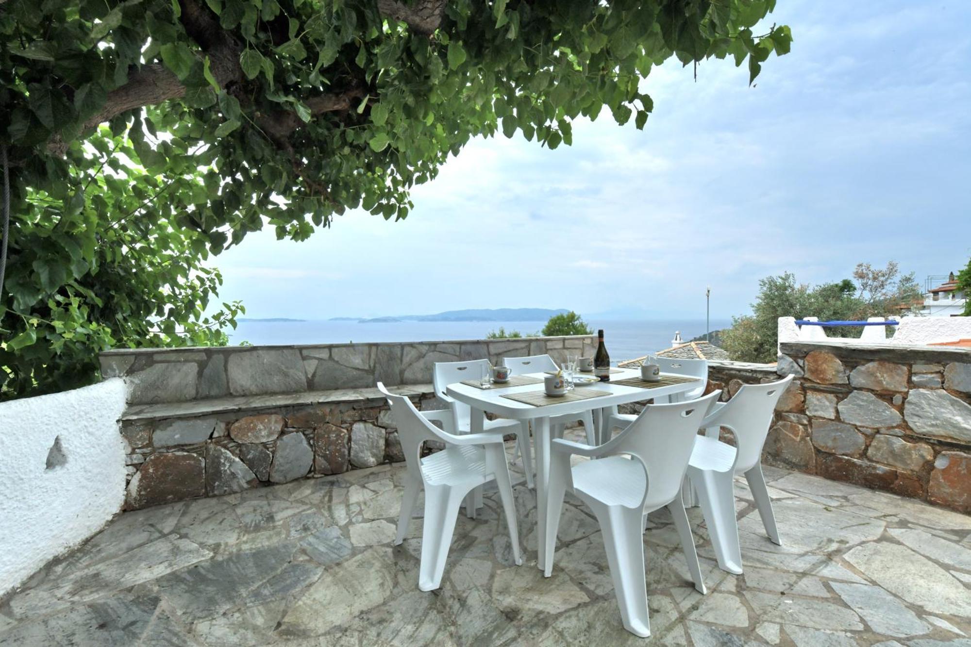 Klíma Secret Sporades Panoramic Residence חדר תמונה