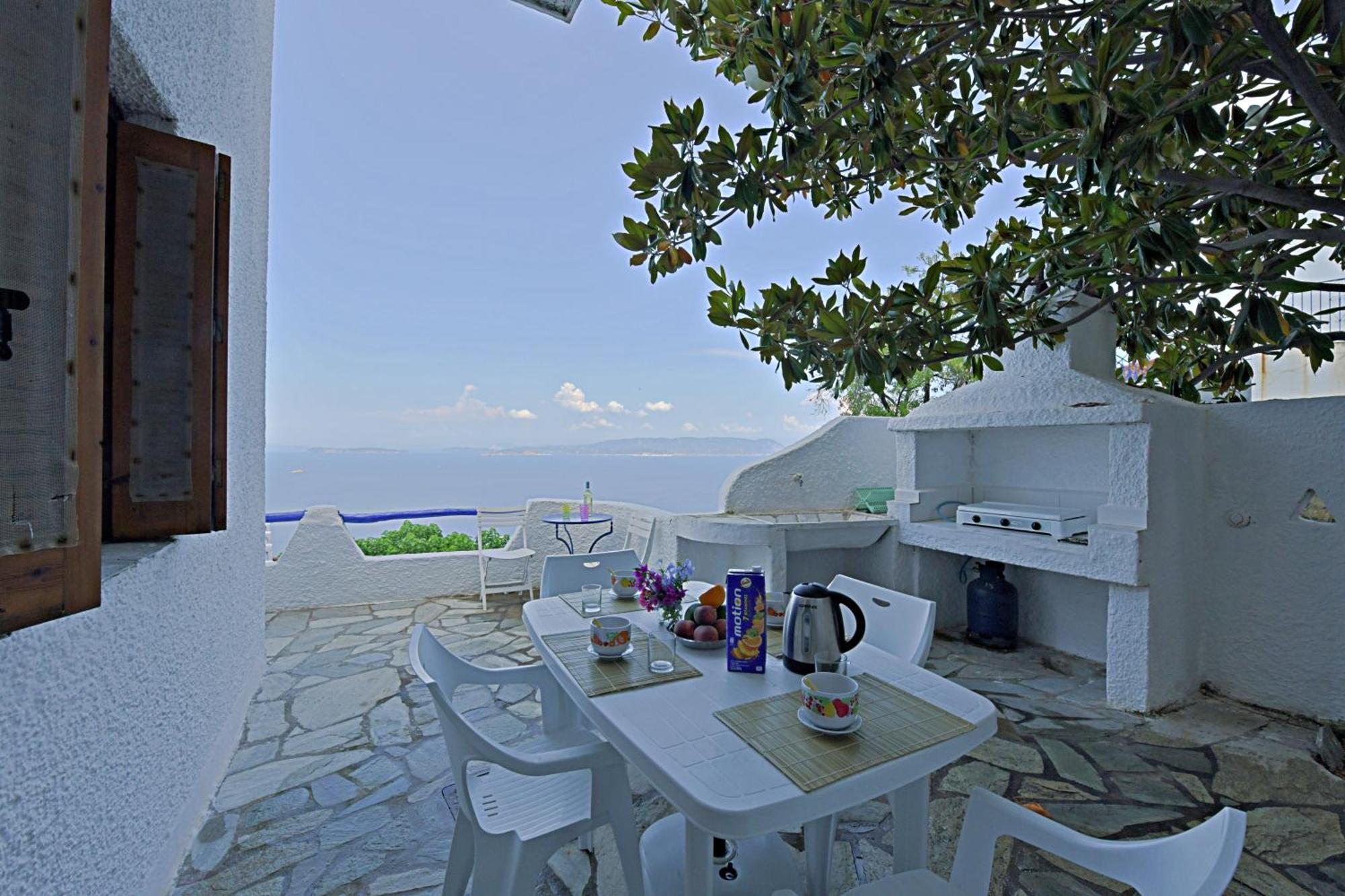 Klíma Secret Sporades Panoramic Residence חדר תמונה