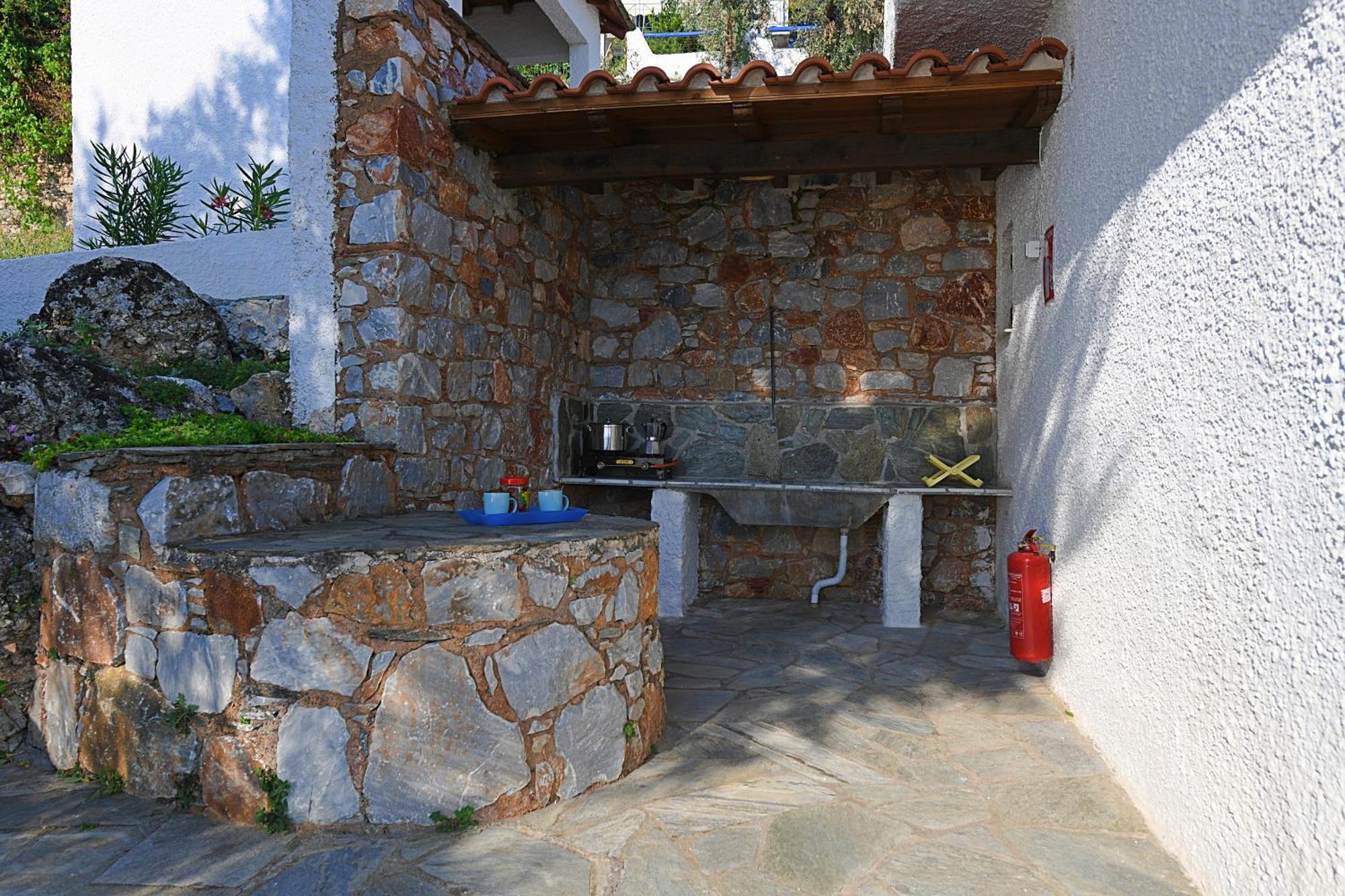 Klíma Secret Sporades Panoramic Residence חדר תמונה